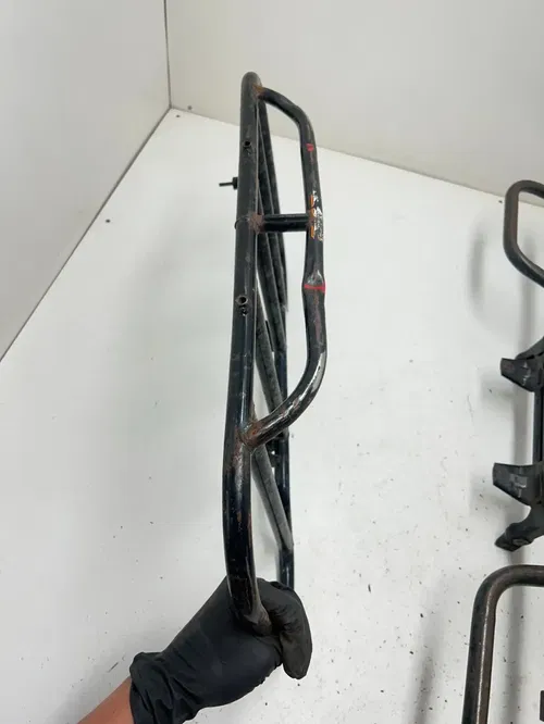 86 1986 Honda Fourtrax Trx 250 2x4 OEM Front Rear Rack Bar Bars Front Bumper