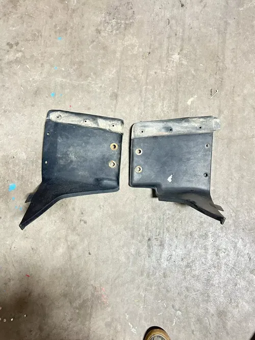 1999 99 Arctic Cat 300 4x4 OEM Mud Flap Guards Fender Flares Kick Plate