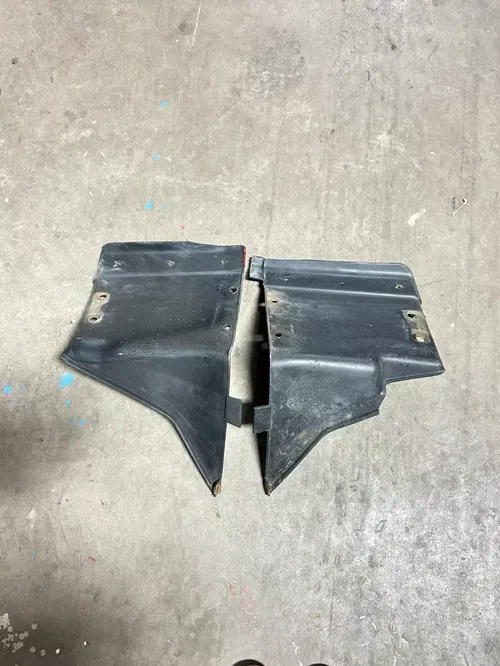1999 99 Arctic Cat 300 4x4 OEM Mud Flap Guards Fender Flares Kick Plate