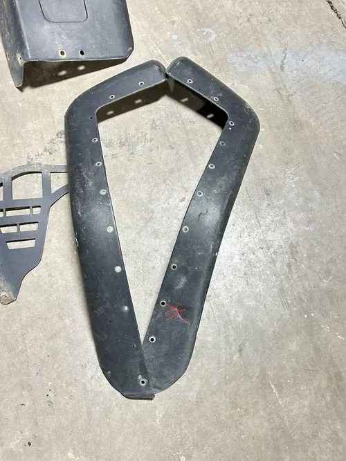 1999 99 Arctic Cat 300 4x4 OEM Mud Flap Guards Fender Flares Kick Plate