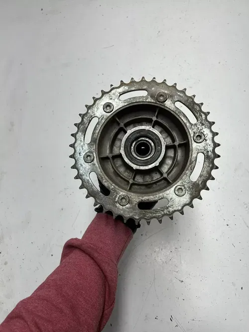 1994 94 Suzuki DR350SE Dr 350 se OEM LOT Rear Sprocket Hub Crush Rubber Mount