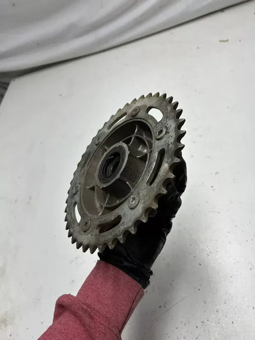 1994 94 Suzuki DR350SE Dr 350 se OEM LOT Rear Sprocket Hub Crush Rubber Mount