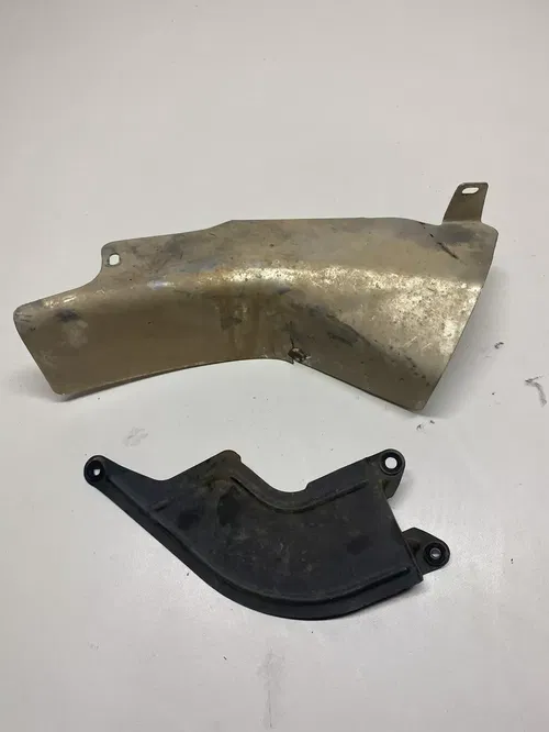 04 Arctic Cat 650 V2 FIS 4x4 Heat Shield Guard Cover Both Shields