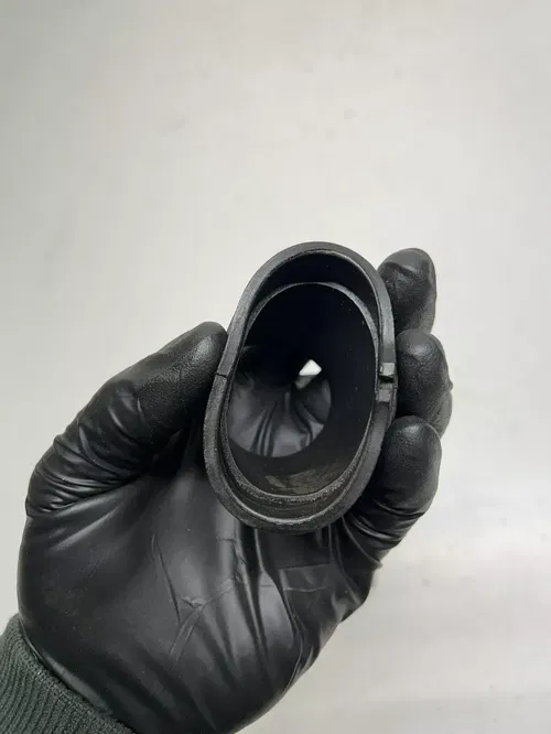 1990 90 Yamaha RT180 RT 180 rt OEM GOOD RUBBER! Air Box Intake Boot Clamps NICE!