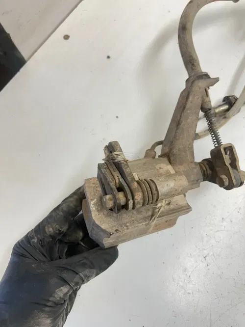 02 2002 Polaris Ranger 500 4x4 OEM GOOD LR Front Rear Brake Brakes Caliper Lines