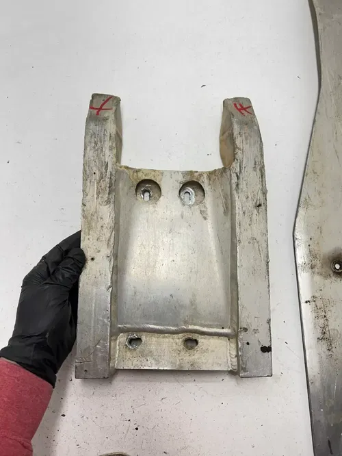 98 1998 Honda TRX300EX Trx 300 ex Skid Plate Engine Motor Bash Guard Bumper READ