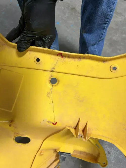 05 Honda Rancher 350 Fm TRX350FM 4x4 OEM Fender Plastic Fairing Front Rear Yello