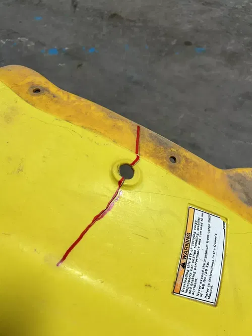 05 Honda Rancher 350 Fm TRX350FM 4x4 OEM Fender Plastic Fairing Front Rear Yello