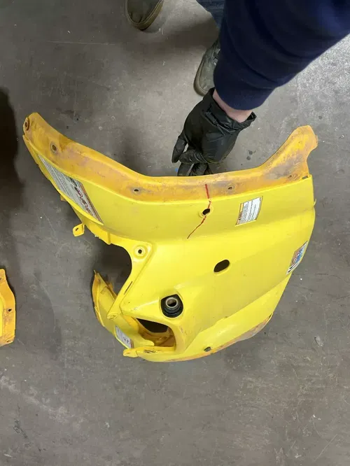 05 Honda Rancher 350 Fm TRX350FM 4x4 OEM Fender Plastic Fairing Front Rear Yello