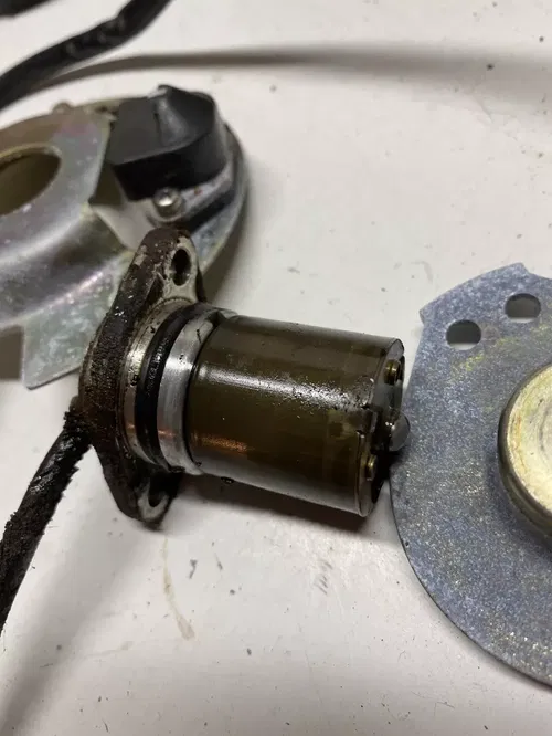 1982 82 YAMAHA XJ650 MAXIM XJ 650 Points Pickup Stator Flywheel