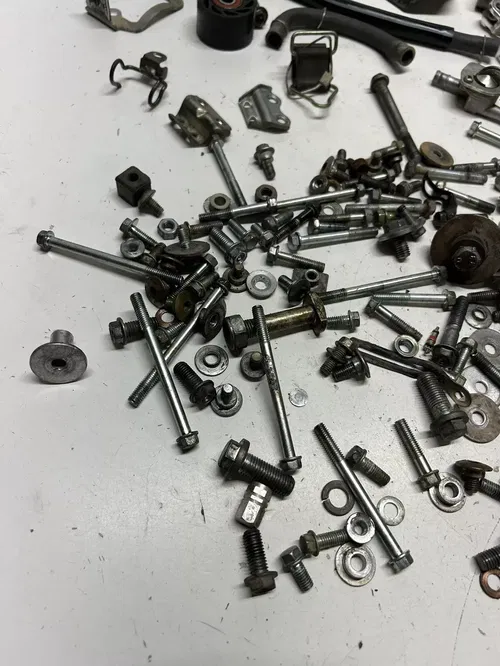2002 02 Honda CRF450R Crf 450 r OEM LOT Bolt Hardware Mount Support Nut Rubber