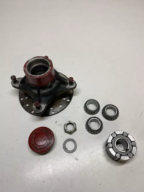 1987 87 POLARIS TRAIL BOSS 250 4X4 Front L R Hub Rotor Bearing Cap FREE SHIP