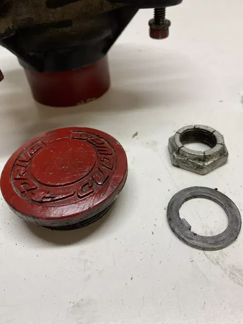 1987 87 POLARIS TRAIL BOSS 250 4X4 Front L R Hub Rotor Bearing Cap FREE SHIP