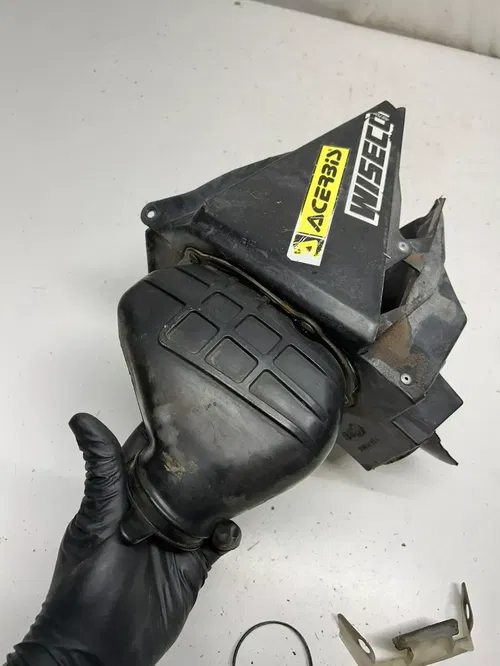2002 02 Honda Cr250r CR 250 R OEM NICE! Airbox Air Box Intake SOFT RUBBER!