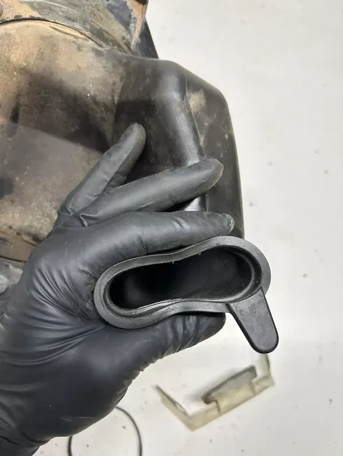 2002 02 Honda Cr250r CR 250 R OEM NICE! Airbox Air Box Intake SOFT RUBBER!