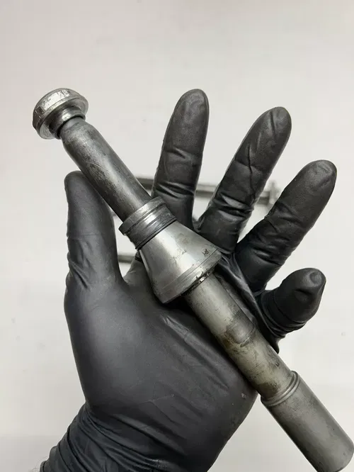 1998 98 KTM 125sx 125SX 125 Sx OEM Front Rear Axle Shaft Spacer Swingarm DAMAGE