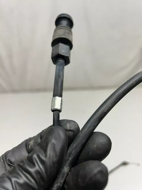 2002 02 Honda TRX500 FA2 4x4 Foreman Rubicon Thumb Throttle Choke Cable SIEZED