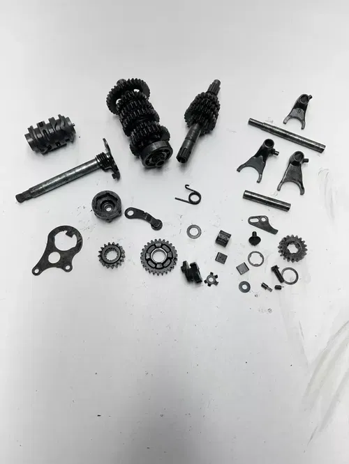 1994 94 Honda CR80R Cr 80 r OEM LOT Trans Transmission Gear Fork Shaft Drum Shif
