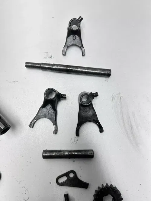 1994 94 Honda CR80R Cr 80 r OEM LOT Trans Transmission Gear Fork Shaft Drum Shif