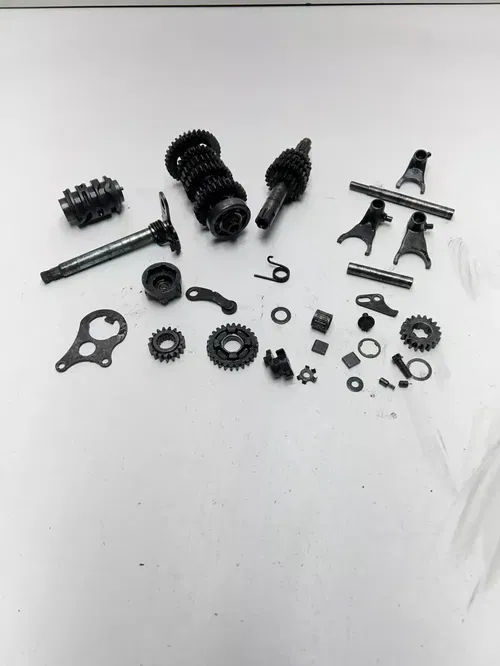 1994 94 Honda CR80R Cr 80 r OEM LOT Trans Transmission Gear Fork Shaft Drum Shif