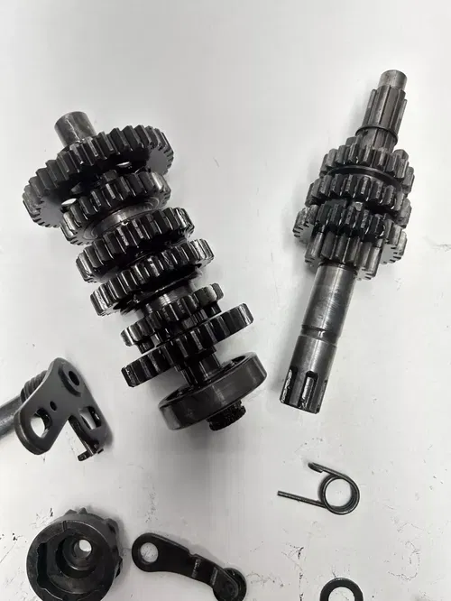 1994 94 Honda CR80R Cr 80 r OEM LOT Trans Transmission Gear Fork Shaft Drum Shif