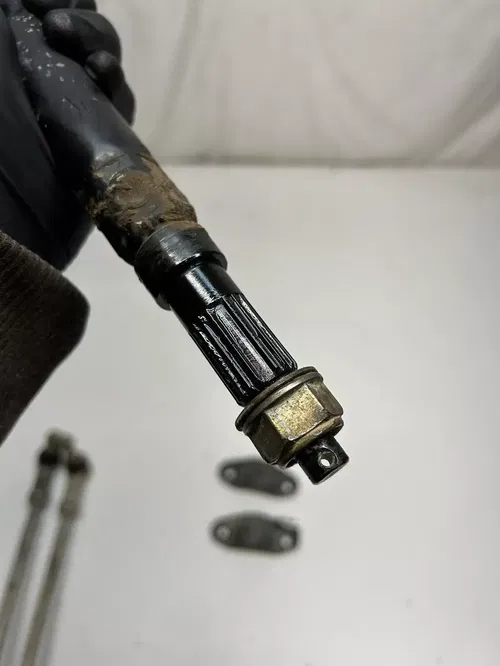 1998 98 Honda Foreman 400 4x4 Trx400fw LOT Steering Shaft Post Line Tie Rods