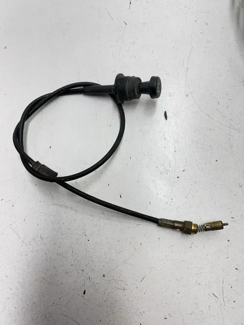 04 2004 Polaris Scrambler 500 4x4 OEM Thumb Throttle Mount Cable Choke Mount