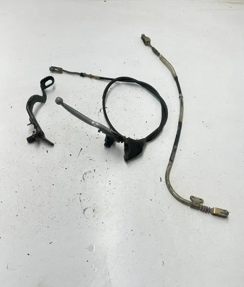 99 1999 Suzuki King Quad 300 LTF 4x4 OEM Rear Brake Throttle Cable Lever Pedal
