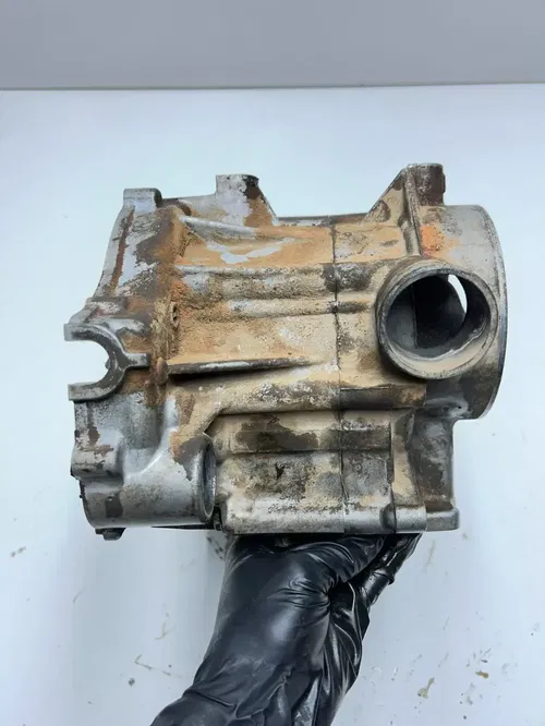 1995 95 Polaris Magnum 425 4x4 OEM  Cases, crank case, engine case GOOD!