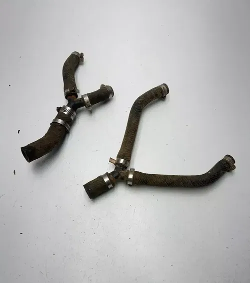1989 89 Yamaha YZ125 Yz 125 OEM Radiator Hoses Line Tube Clamp Y