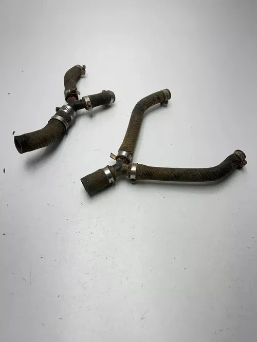 1989 89 Yamaha YZ125 Yz 125 OEM Radiator Hoses Line Tube Clamp Y