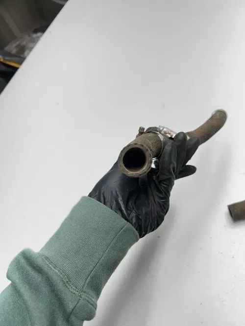 1989 89 Yamaha YZ125 Yz 125 OEM Radiator Hoses Line Tube Clamp Y