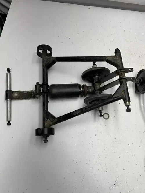 90 1990 Polaris Indy Sport GT 340 Snowmobile OEM Track Rail Suspension Bogie