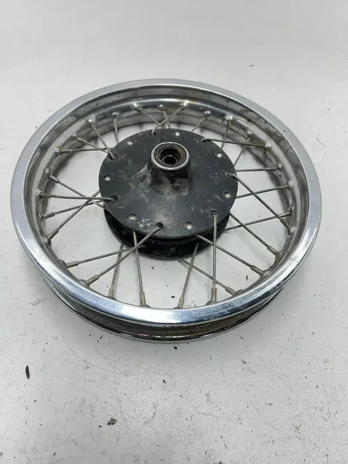 80 1980 Suzuki JR50 Jr 50 2 Stroke OEM Front Wheel Rim Hub Drum READ DESCRIPTION