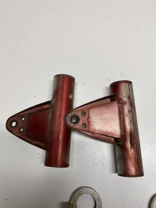 1972 72 Yamaha CT2 175 OEM Headlight Pod Mount Reflector Fork Free US Ship