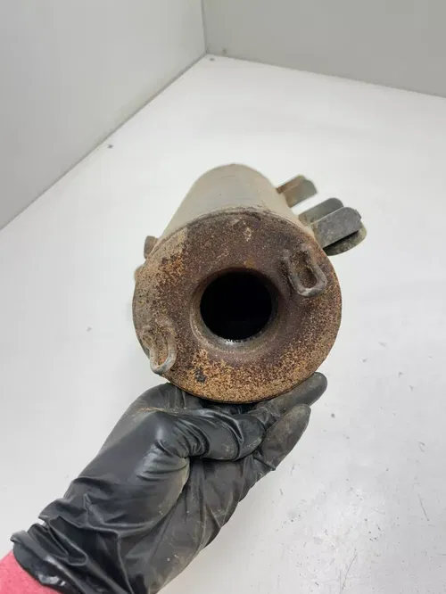 04 2004 Polaris Scrambler 500 4x4 OEM GOOD! Exhaust Header Muffler Silencer Spri