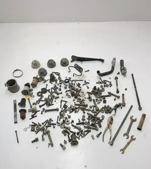 03 2003 Yamaha Kodiak 450 YFM 4x4 OEM LOT Bolt Mount Nut Washer Bolts Hub Tool