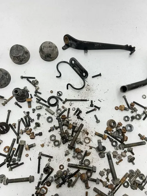 03 2003 Yamaha Kodiak 450 YFM 4x4 OEM LOT Bolt Mount Nut Washer Bolts Hub Tool