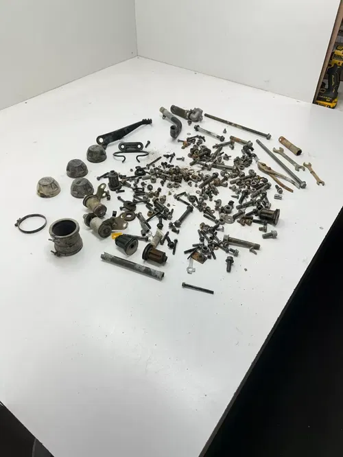 03 2003 Yamaha Kodiak 450 YFM 4x4 OEM LOT Bolt Mount Nut Washer Bolts Hub Tool
