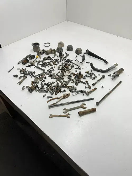 03 2003 Yamaha Kodiak 450 YFM 4x4 OEM LOT Bolt Mount Nut Washer Bolts Hub Tool