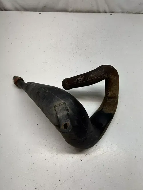 1985 85 Suzuki Quadracer 250 LT250r Lt 250 R OEM Exhaust Pipe Header Chamber