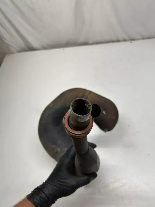 1985 85 Suzuki Quadracer 250 LT250r Lt 250 R OEM Exhaust Pipe Header Chamber