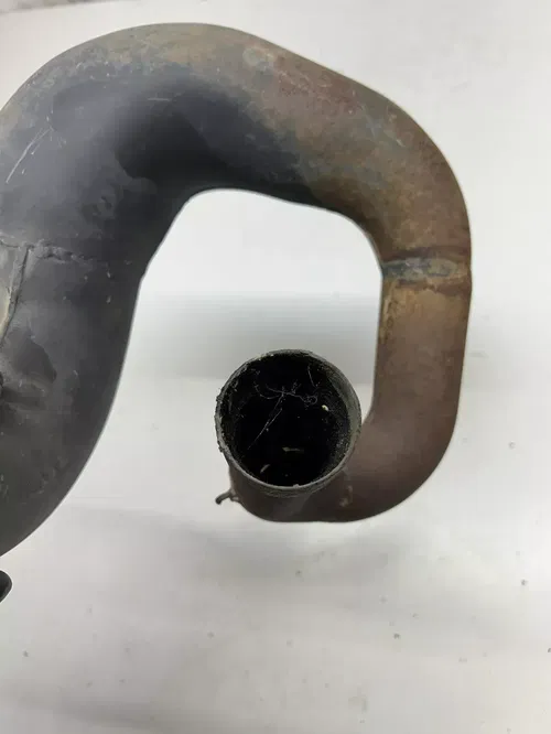 1985 85 Suzuki Quadracer 250 LT250r Lt 250 R OEM Exhaust Pipe Header Chamber