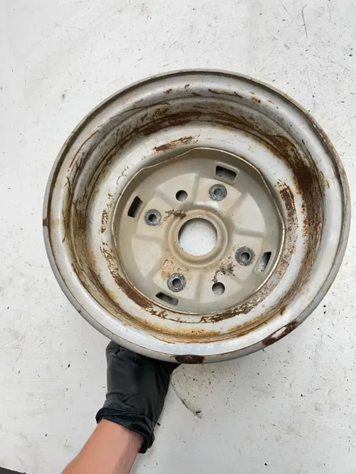 85 1985 Honda Fourtrax TRX250 Trx 250 OEM STRAIGHT Wheel Rim Hub 10 x 5.5