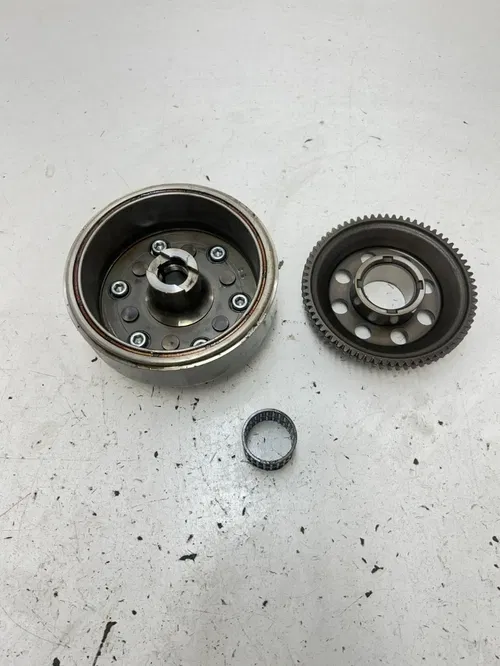 03 2003 Honda Foreman 450 TRX450FM OEM LOT Flywheel Fly Wheel Magneto Gear Bolt