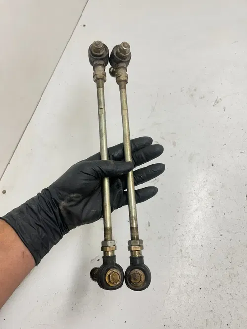 03 2003 Polaris Trailblazer 250 2x4 OEM GOOD! Tie Rod Rods Steering Set Tierods
