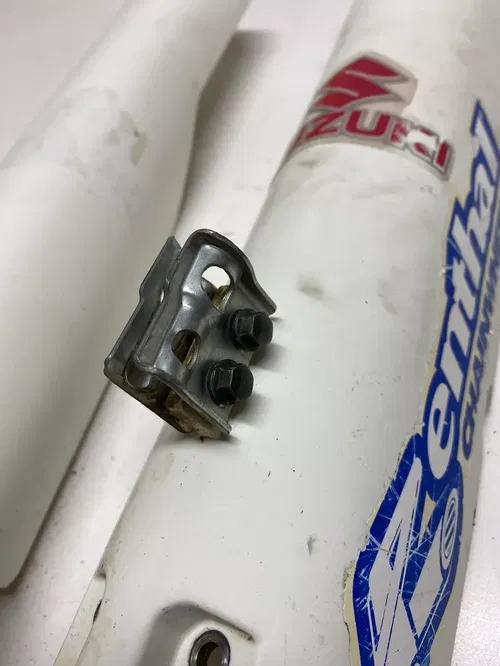 1999 99 Suzuki RM250 Rm 250 Left Right Fork Guards Shields Covers Free US Ship