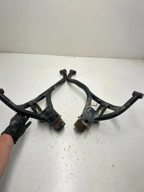 99 1999 Suzuki King Quad 300 LTF 4x4 OEM GOOD! Upper Control A Arms Left Right