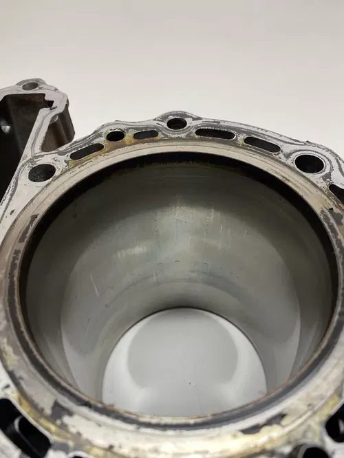 2005 05 Kawsaki KL 650 KL650-A Cylinder Head Jug Piston GOOD! Free US Ship