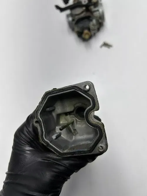 86 1986 Honda XR250R Xr 250 r OEM Carb Carburetor Body Bowl Float Jet Slide